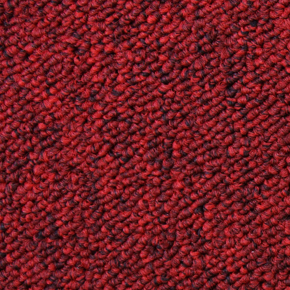 MonsterShop Scarlet Red Carpet Tiles 50 x 50cm 40 Pack Image 3