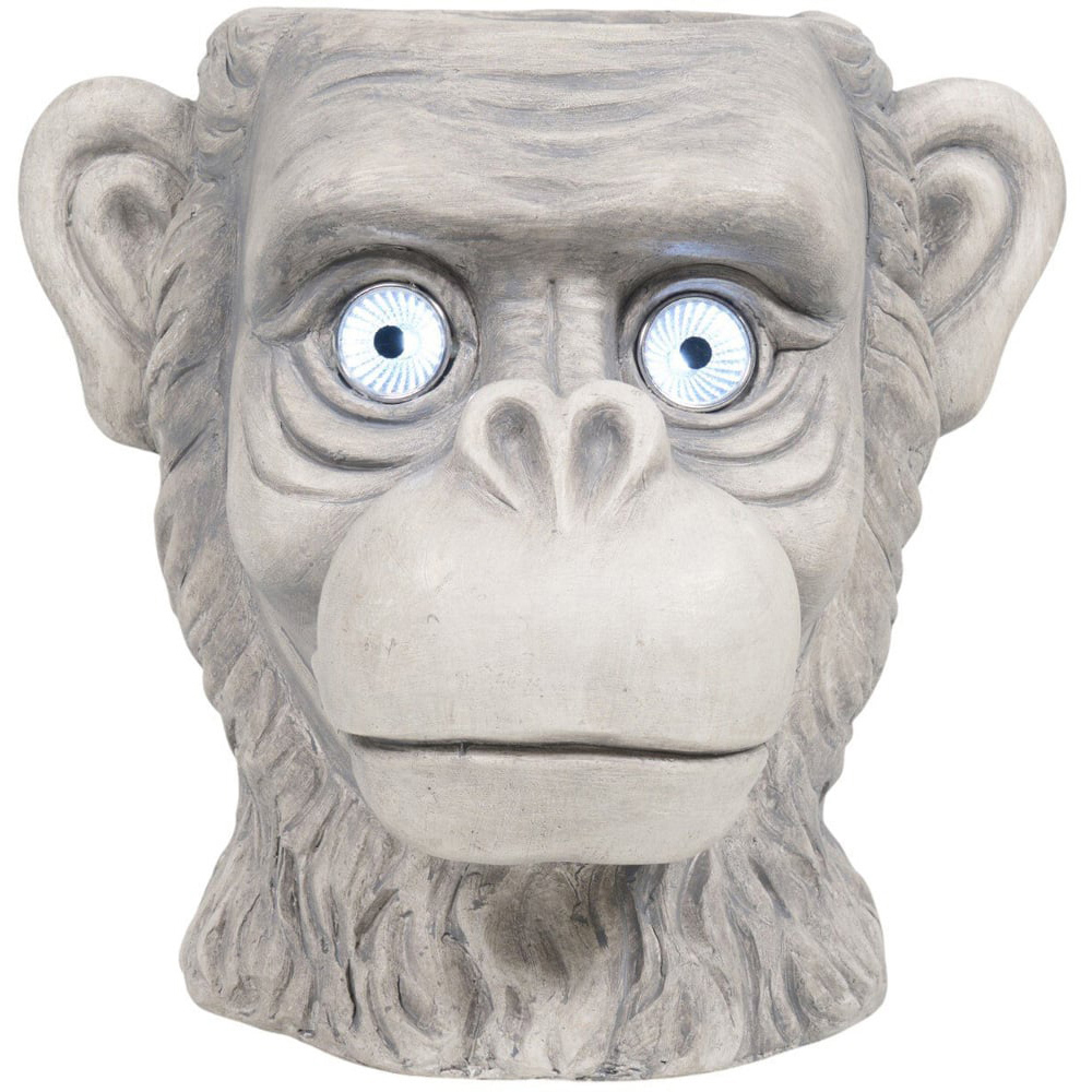 Solar Monkey Planter Grey Image 5