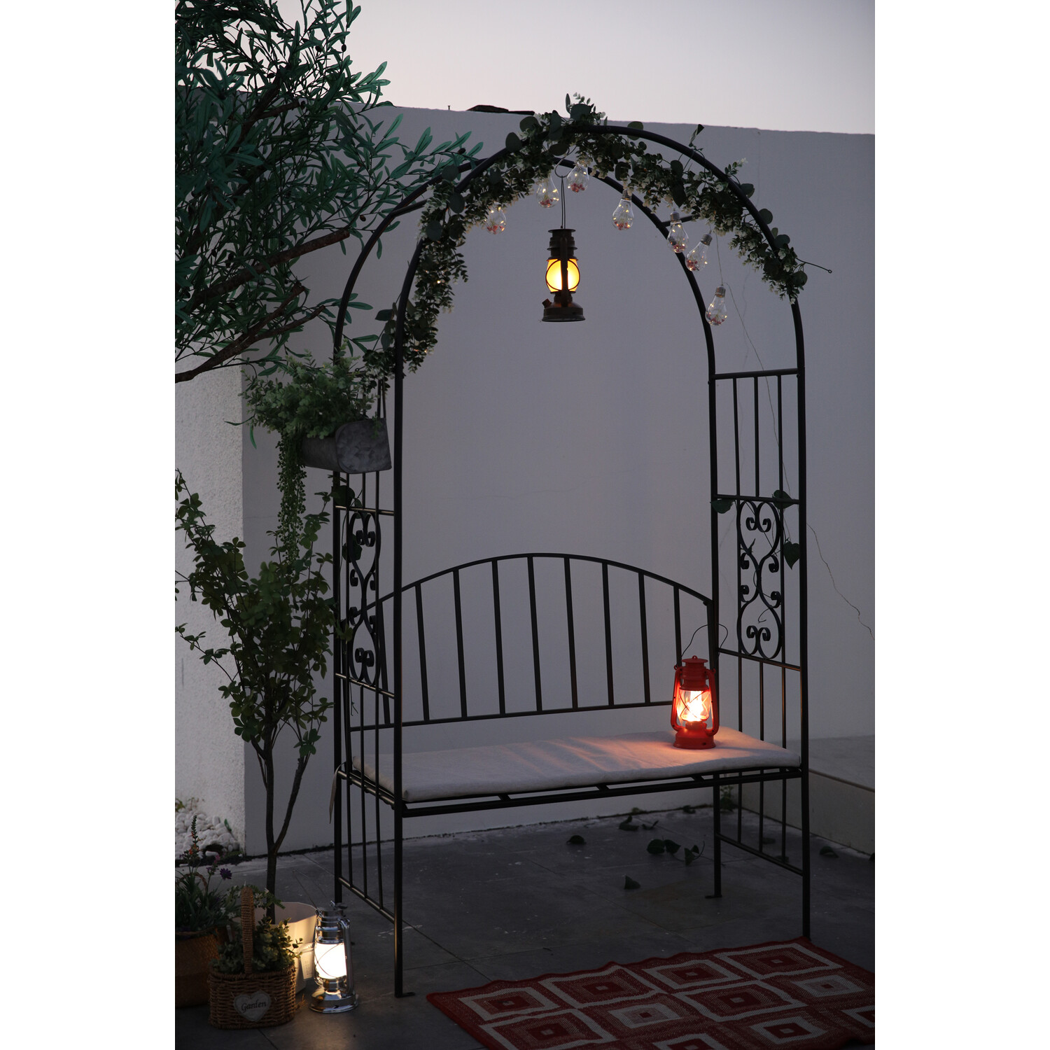 Annabelle Arch Bench - Black Image 7