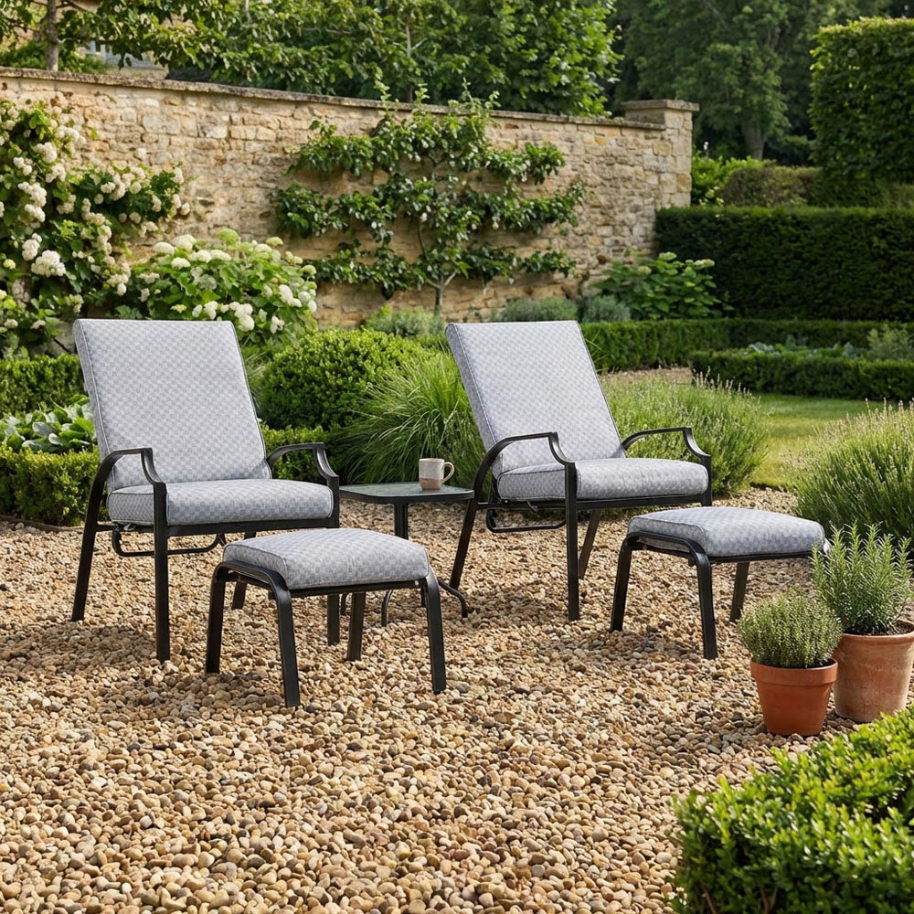 Riviera Bistro Set - Grey Image 7