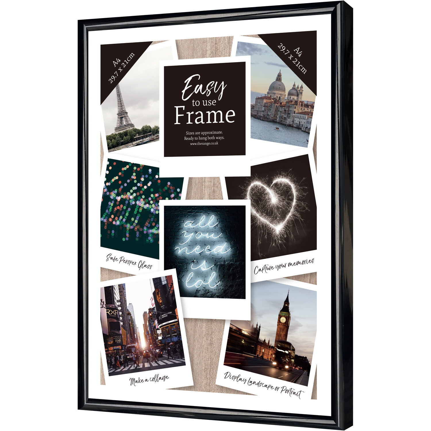 Easy Poster Frame - Black / A4 Image 2