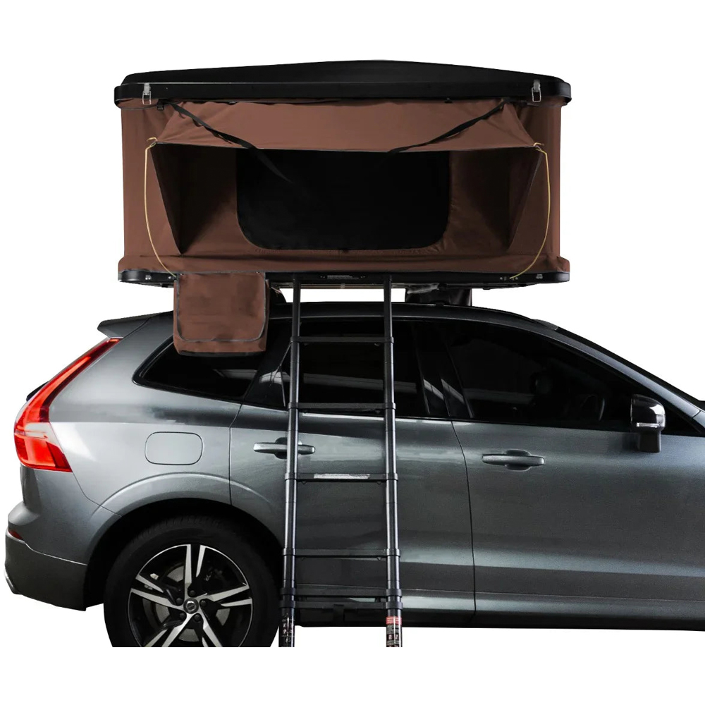 MonsterShop Brown 2-3 Person Car Roof Tent Image 3