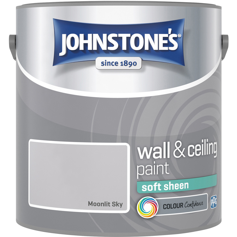 Johnstone's Walls & Ceilings Moonlit Sky Soft Sheen Paint 10L Image 2