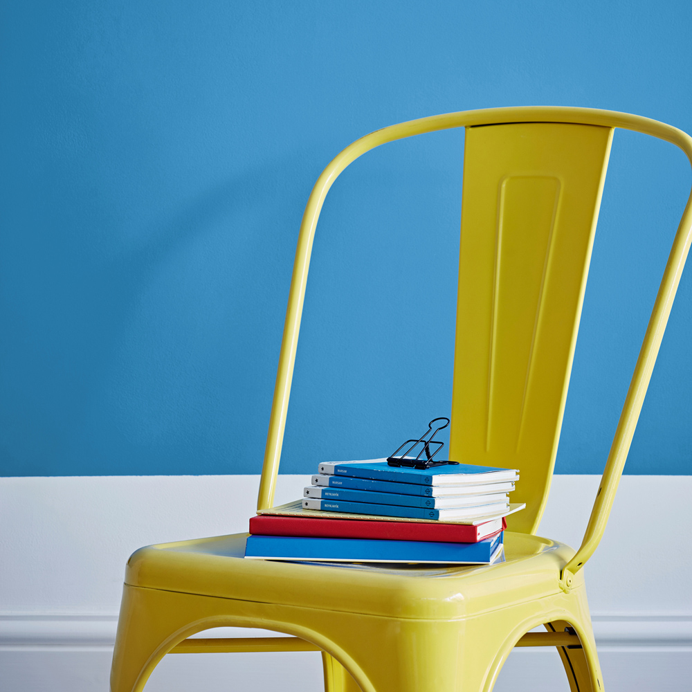 Crown Walls & Ceilings Peekaboo Blue Matt Emulsion Paint 2.5L Image 5