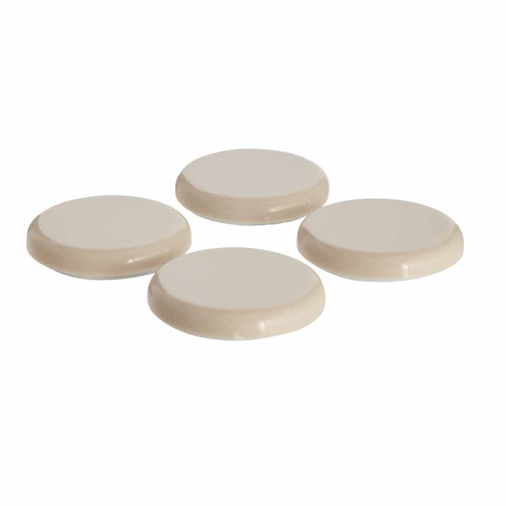 Wilko 40mm Round Furniture Glider 4 Pack Image 2