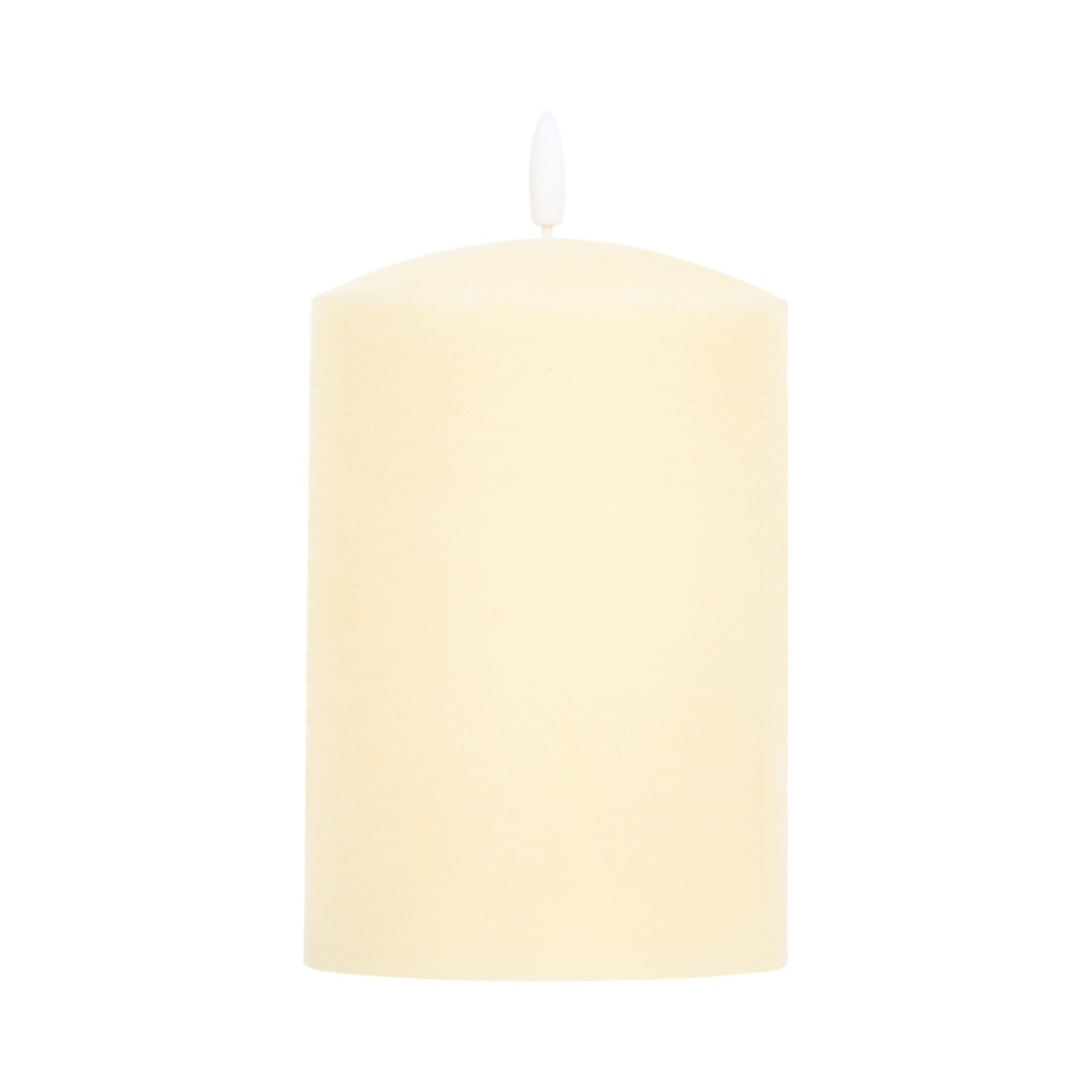 Natural Domed LED Candle - Natural / 15cm Image 3