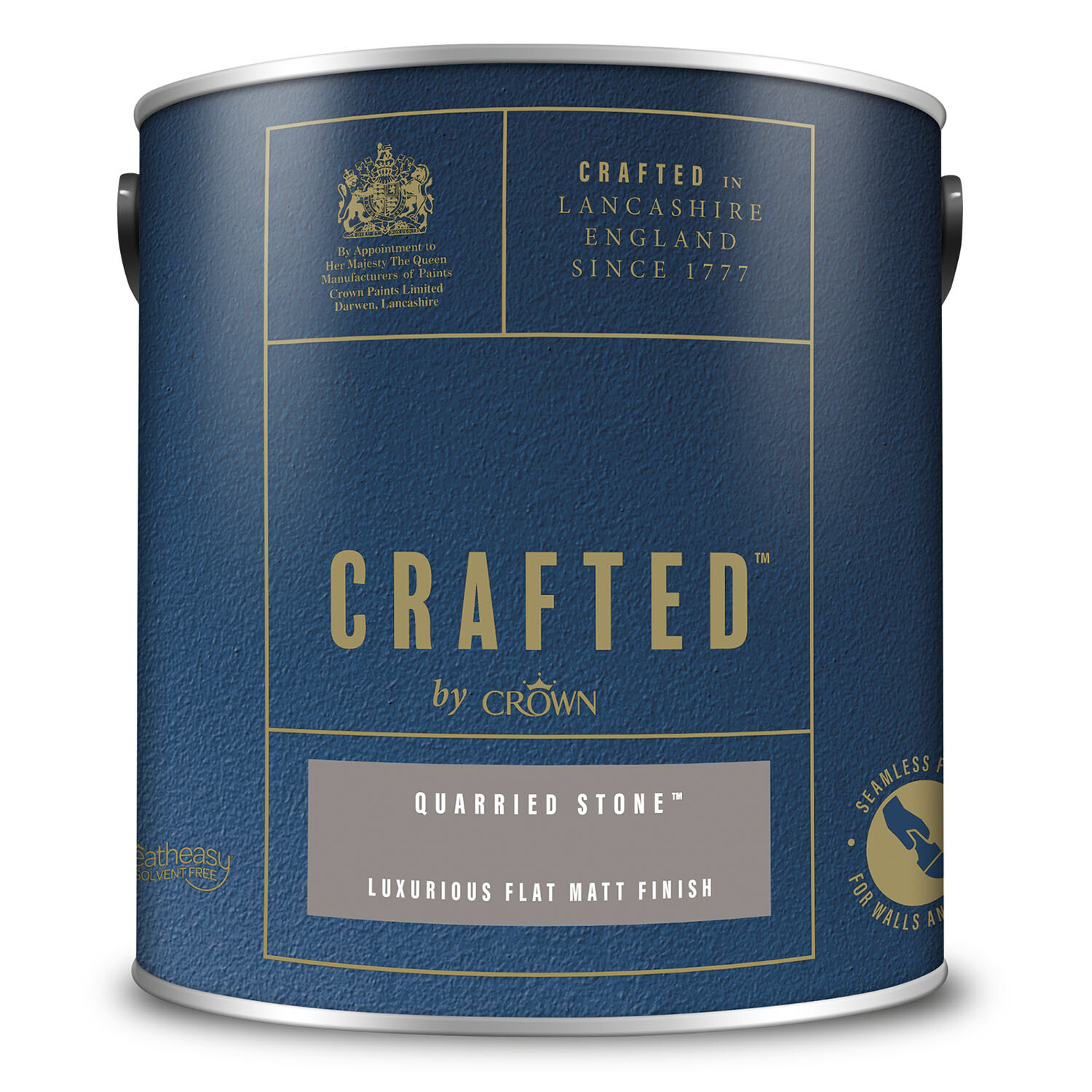 Crafted Flat Matt Paint 2.5L - Quarried Stone Image 6