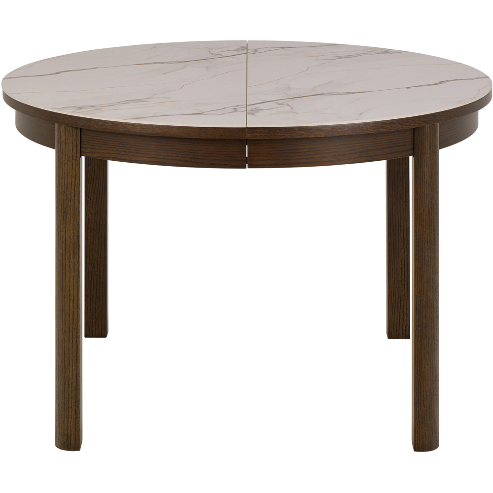 Furniture To Go Southampton Cream Ceramic 8 Seater 220cm Round Extendable Dining Table Image 2