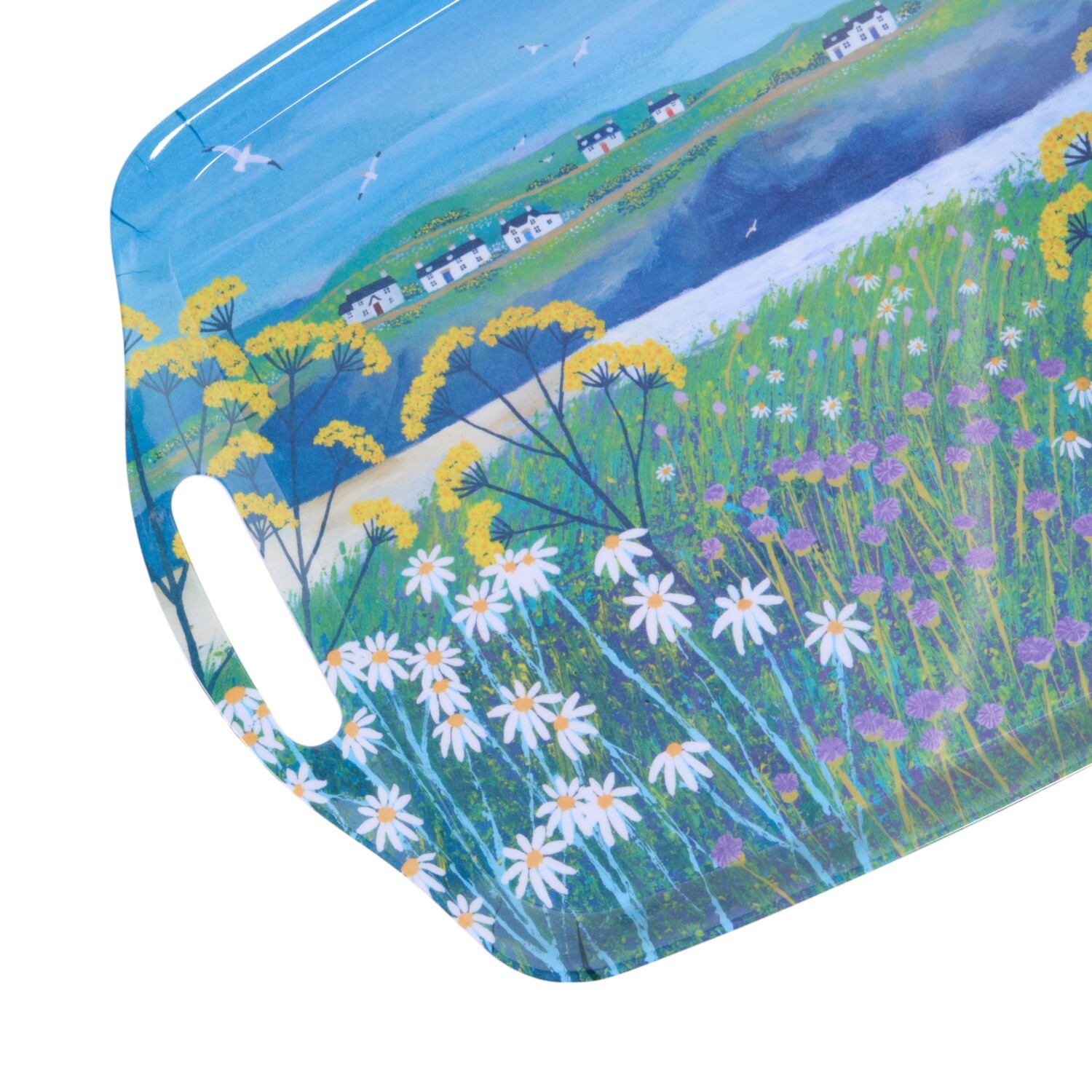 Headland Cottages Large Tray Blue Image 3