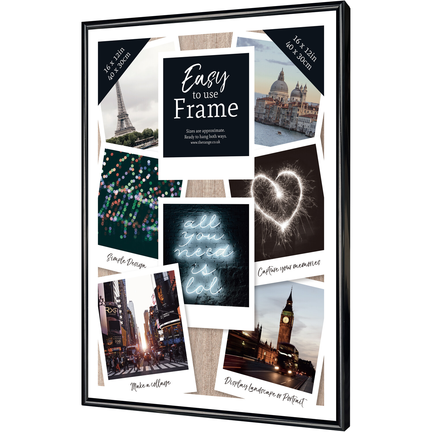 Easy Poster Frame - Black / 16x12in Image 5