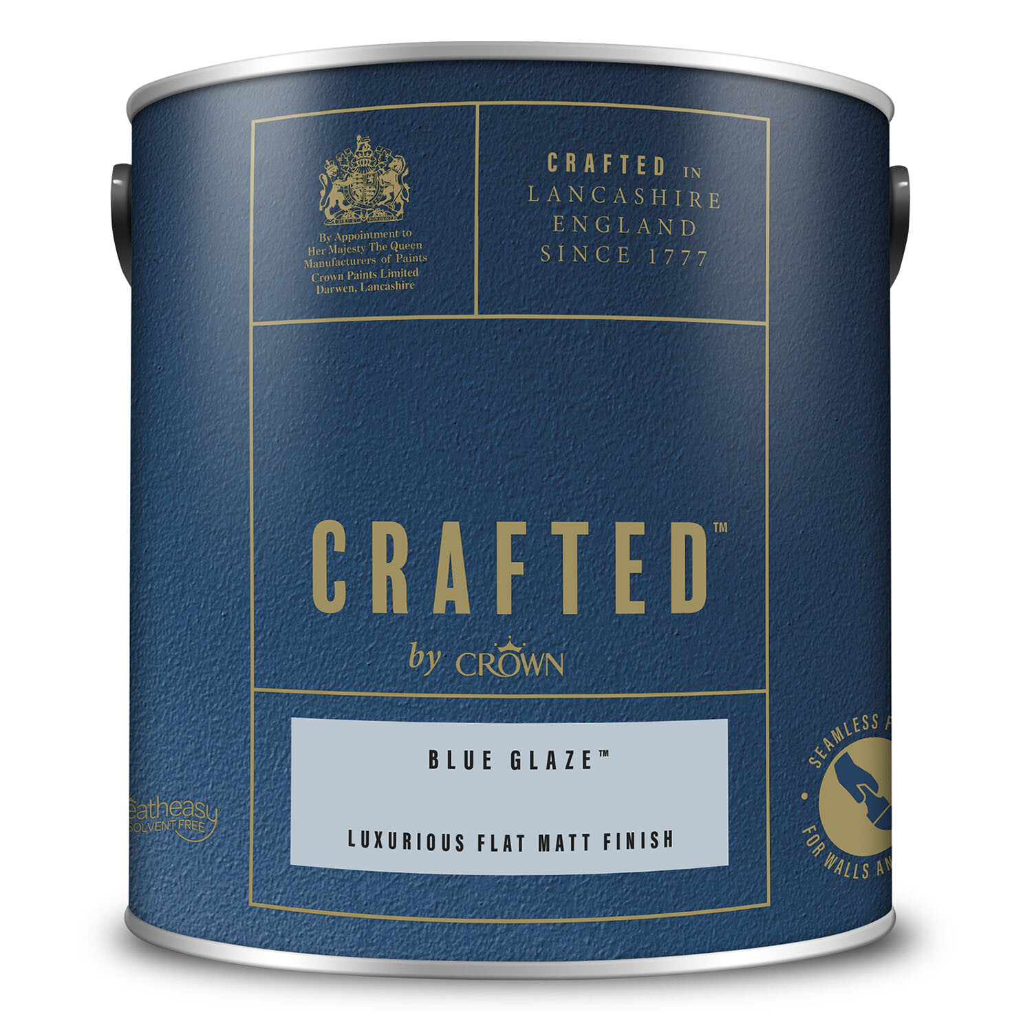 Crafted Flat Matt Paint 2.5L - Blue Gaze Image 6