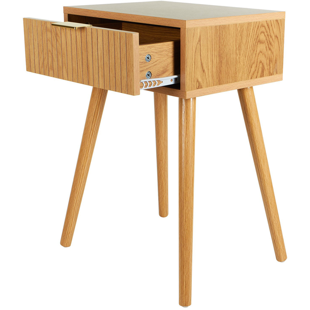 Maddison Bedside Table - Natural Image 3