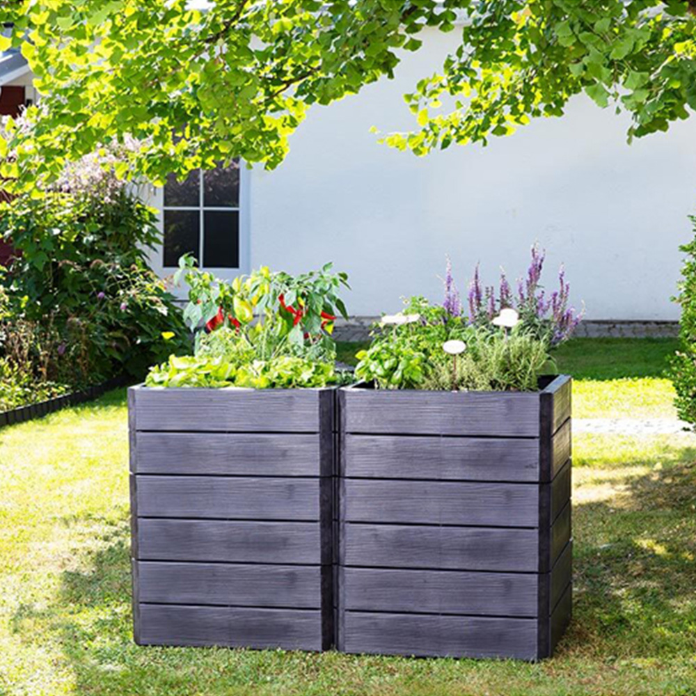 Garantia Ergo Quadro Garden Raised Bed System Large Image 2