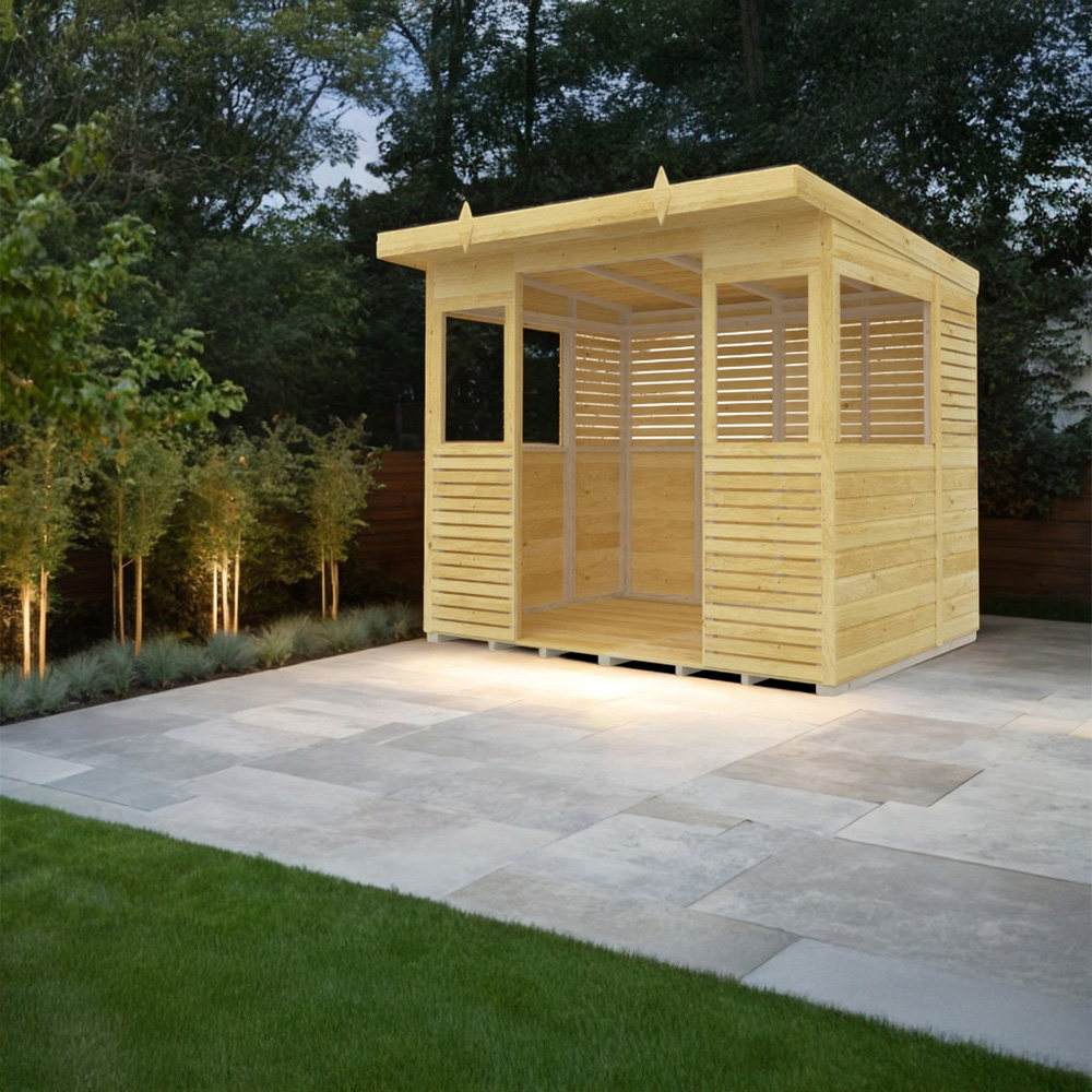DIY Sheds 8 x 6ft Pressure Treated Tongue and Groove Timber Outdoor Kitchen Shelter Image 5