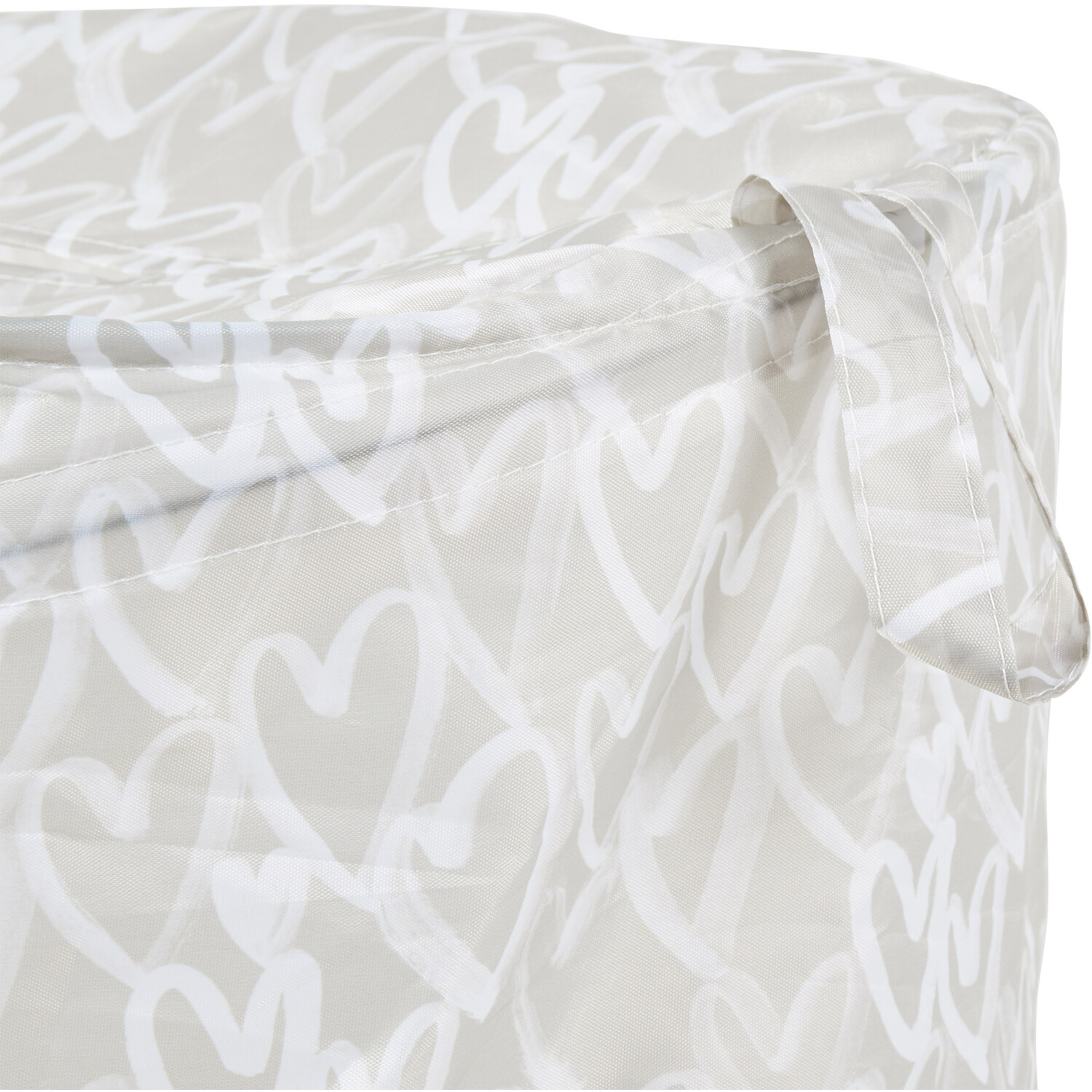 Leopard or Hearts Pop Up Laundry Hamper Image 3