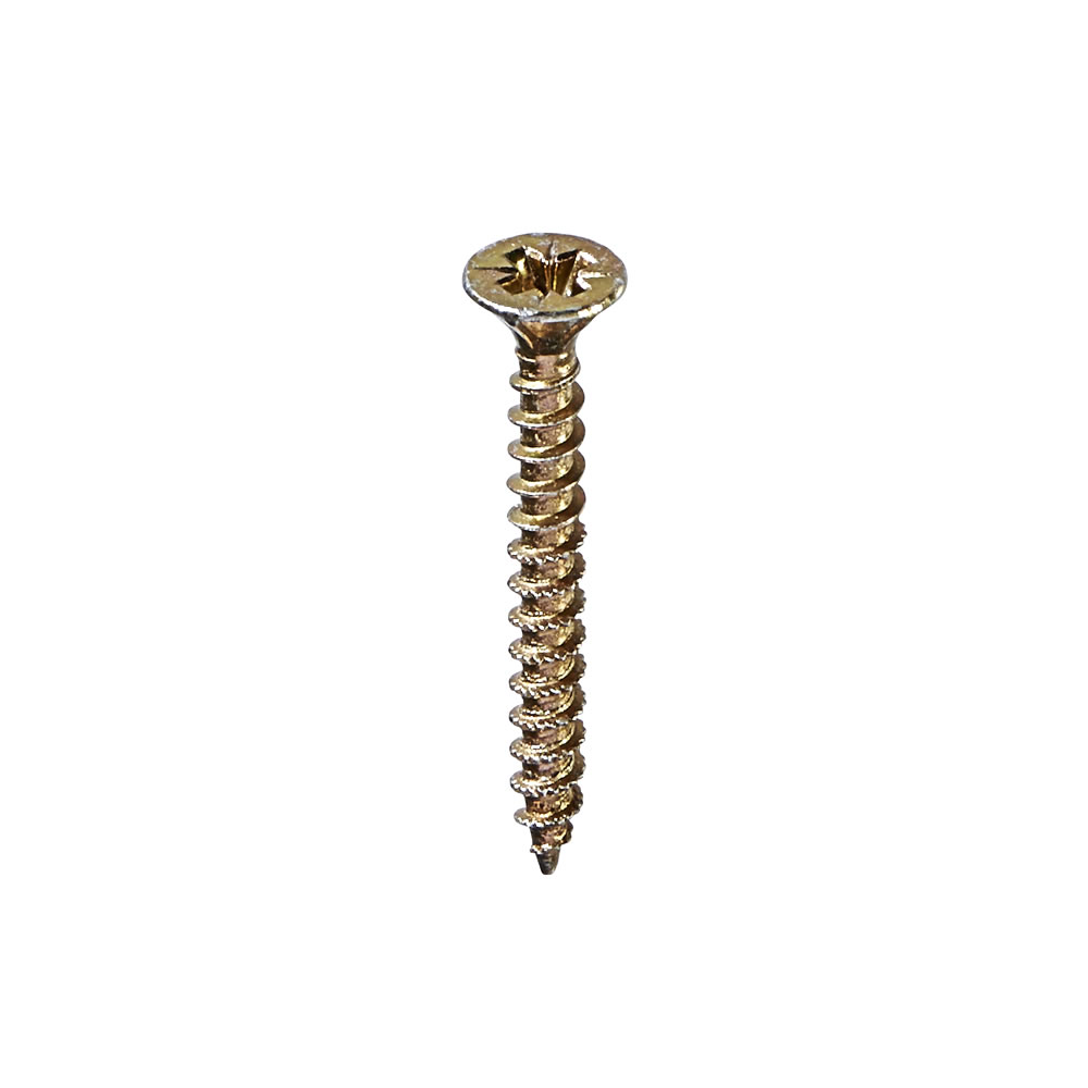 Wilko 3.5 x 30mm High Performance Wood Screws 20 Pack Image 2