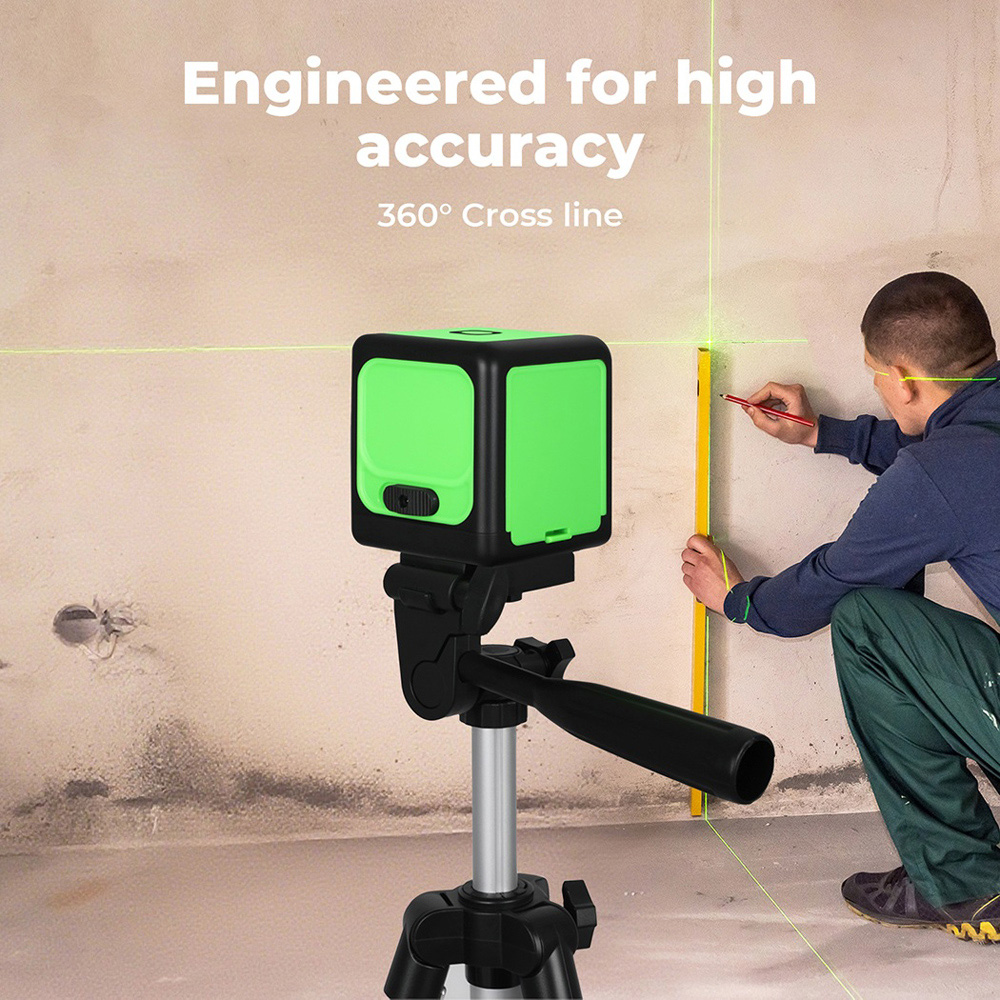 Traderight HW0281-UK Green Self-Levelling Laser Level with Tripod Image 5