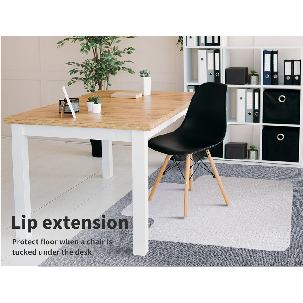 Marlow Clear PVC T-Shaped Non-Slip Carpet Mat 120 x 90cm Image 4