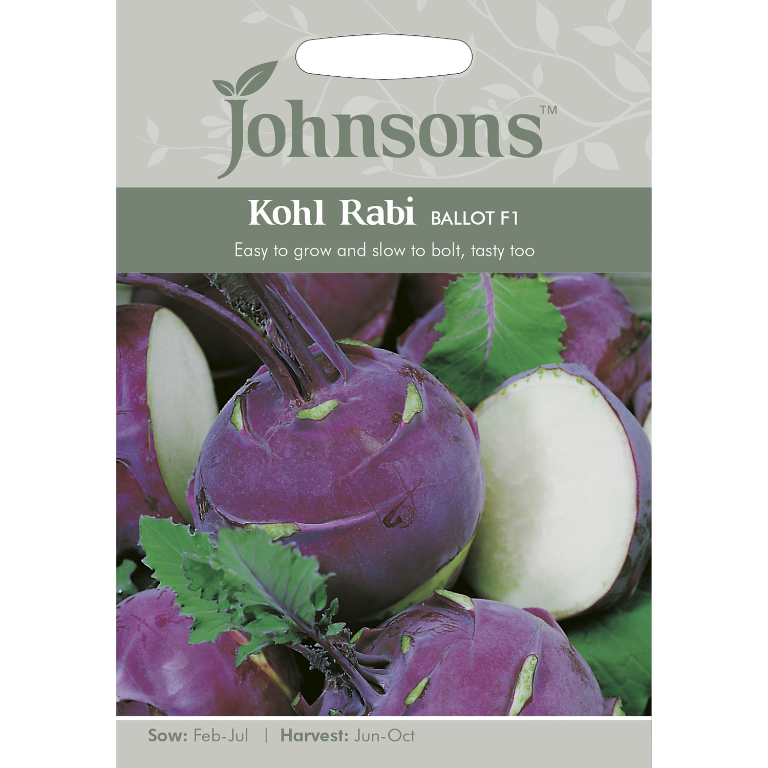 Johnsons Ballot F1 Kohl Rabi Seeds Image 2