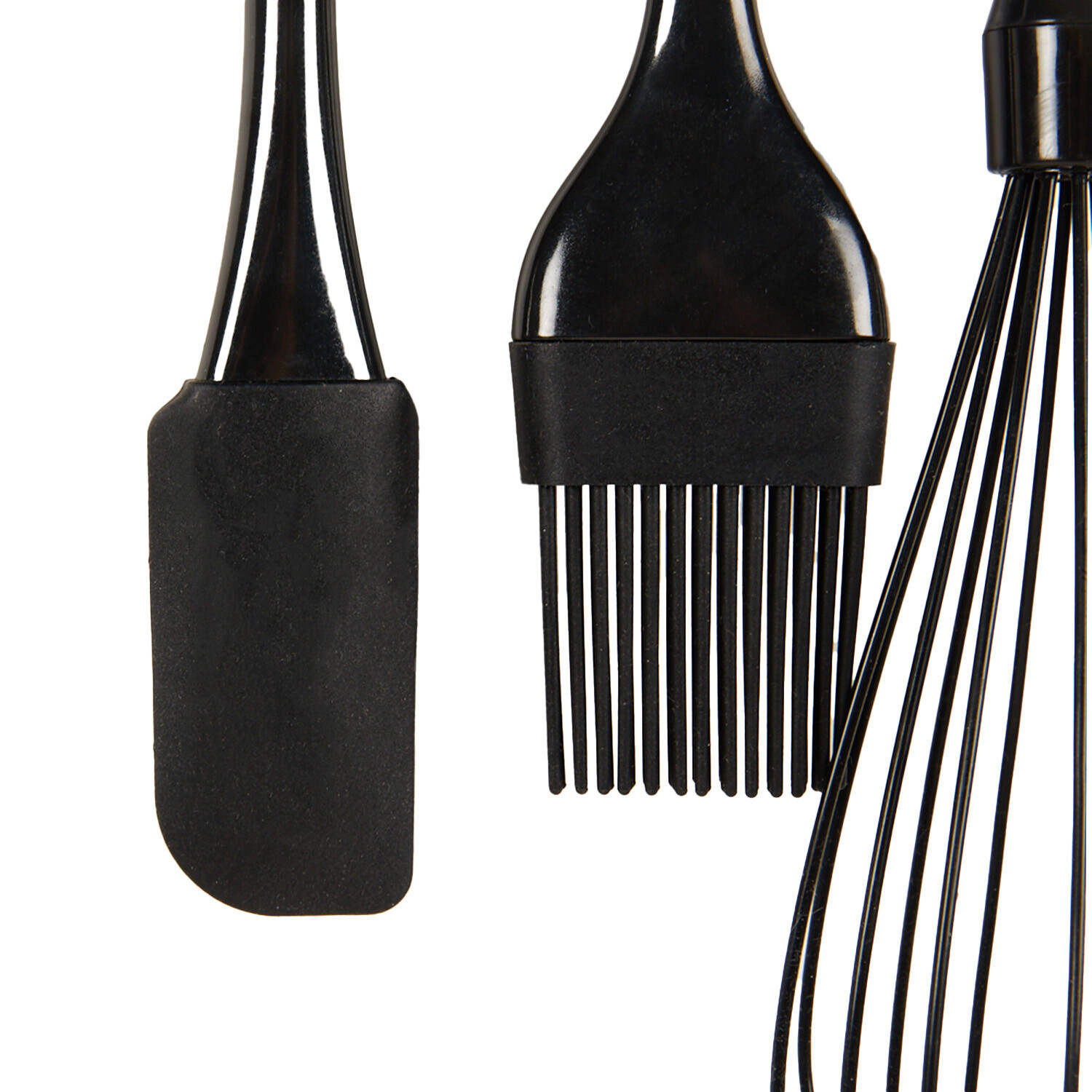Set of 3 Premium Silicone Baking Tools - Black Image 4