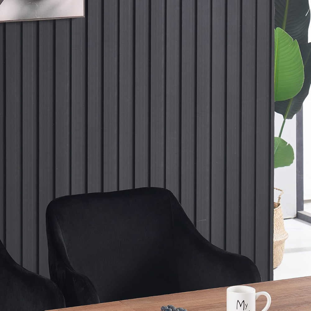 Life Interiors Verona Black and Gold Velvet Upholstered Dining Chair Image 5