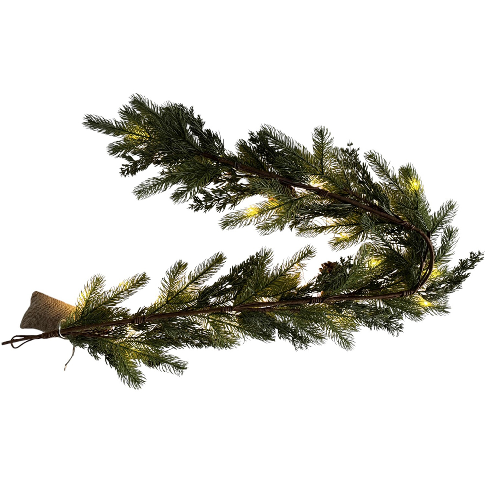 Traditional Pinecone GarlandGreen Image 2