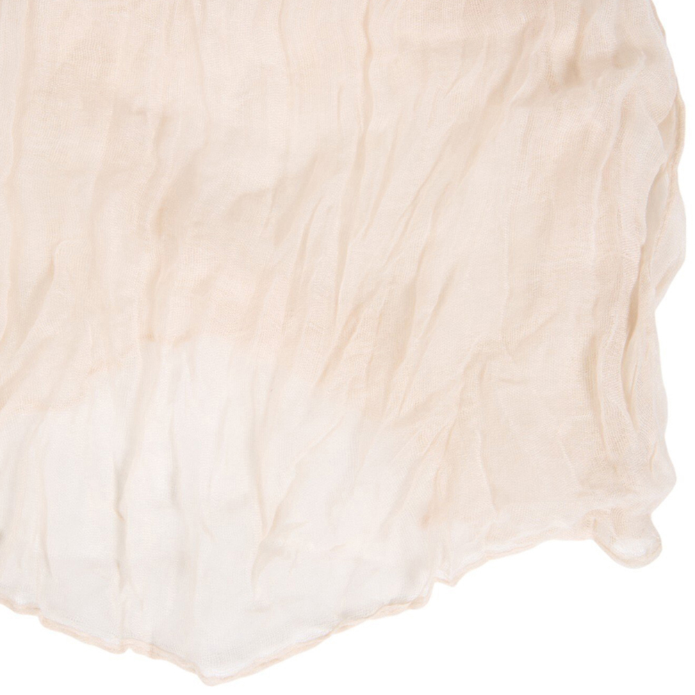 Crinkle Table Runner Cream Image 4