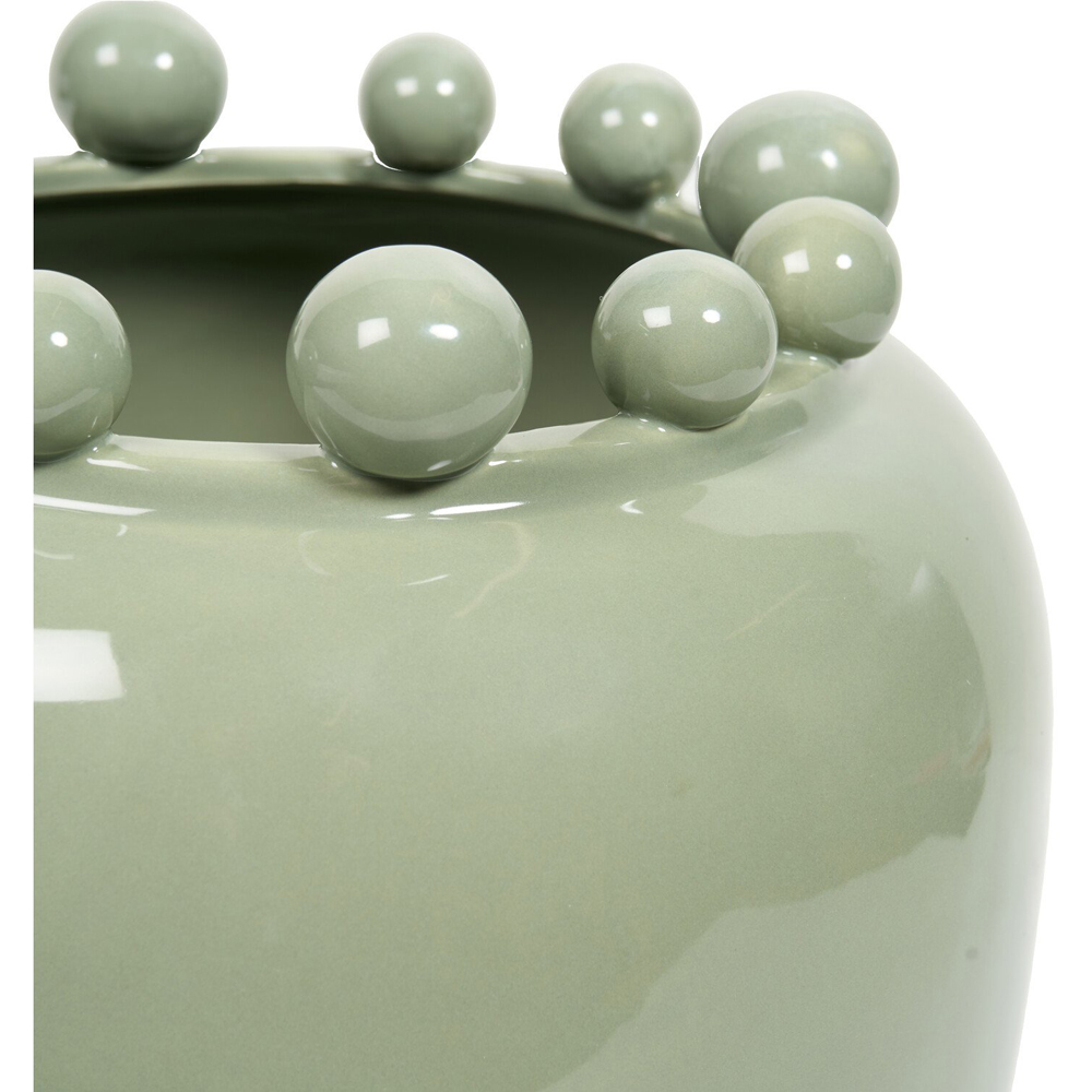 Sage Large Ball Edge Vase Planter Image 4