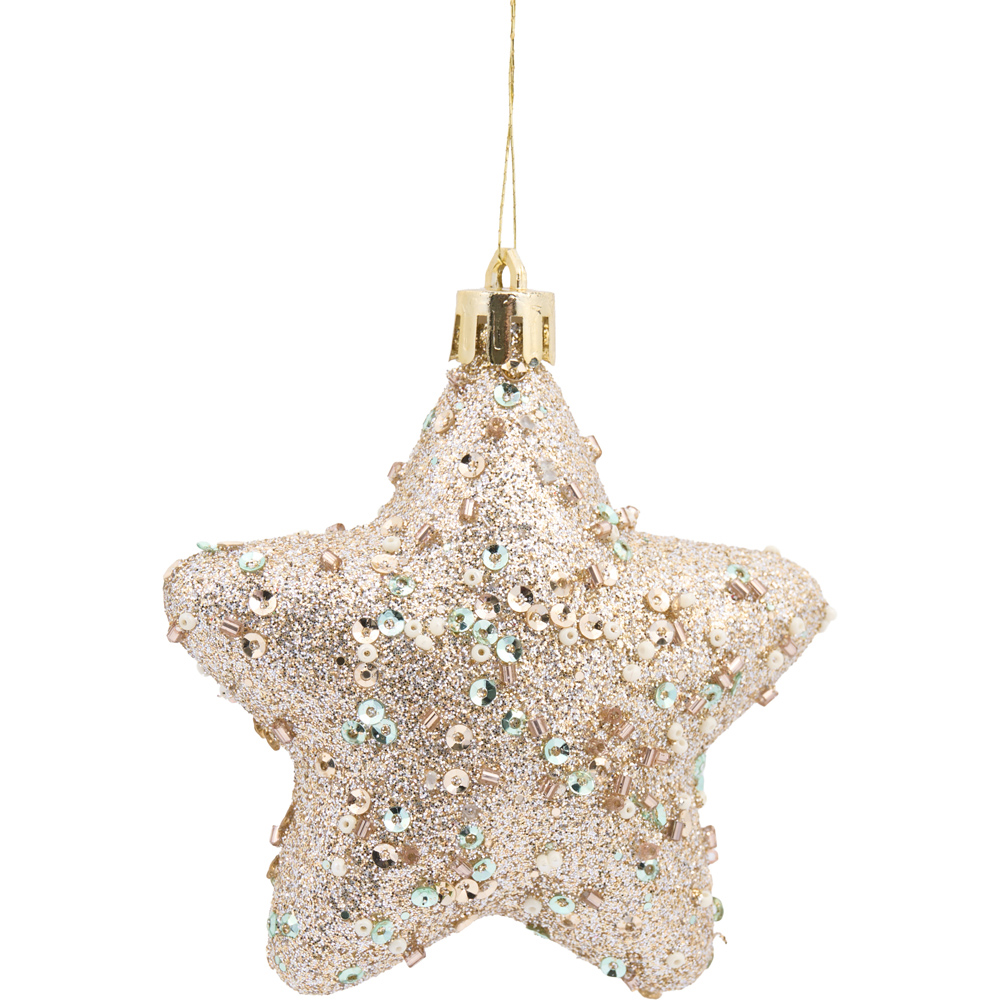 Champagne Flower and Bauble Set Champagne Image 4