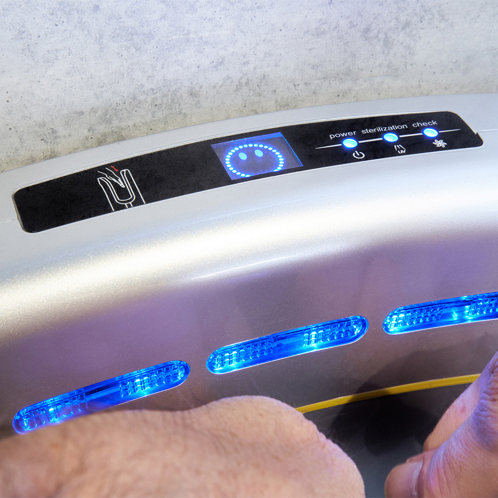 Bremmer Silver Prime Blade Hand Dryer 1650W Image 6