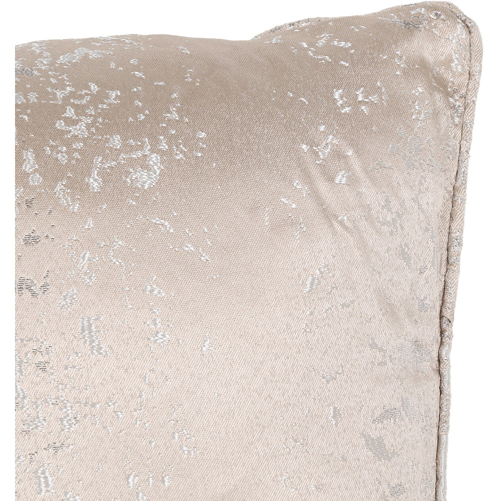Divante Serene Champagne Jacquard Cushion 45 x 45cm Image 3