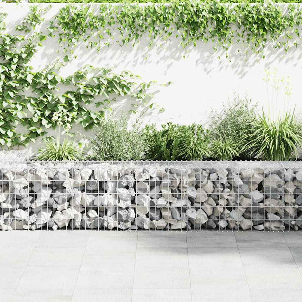 Walplus Galvanised Steel Gabion Basket 100 x 50 x 50cm Image 3