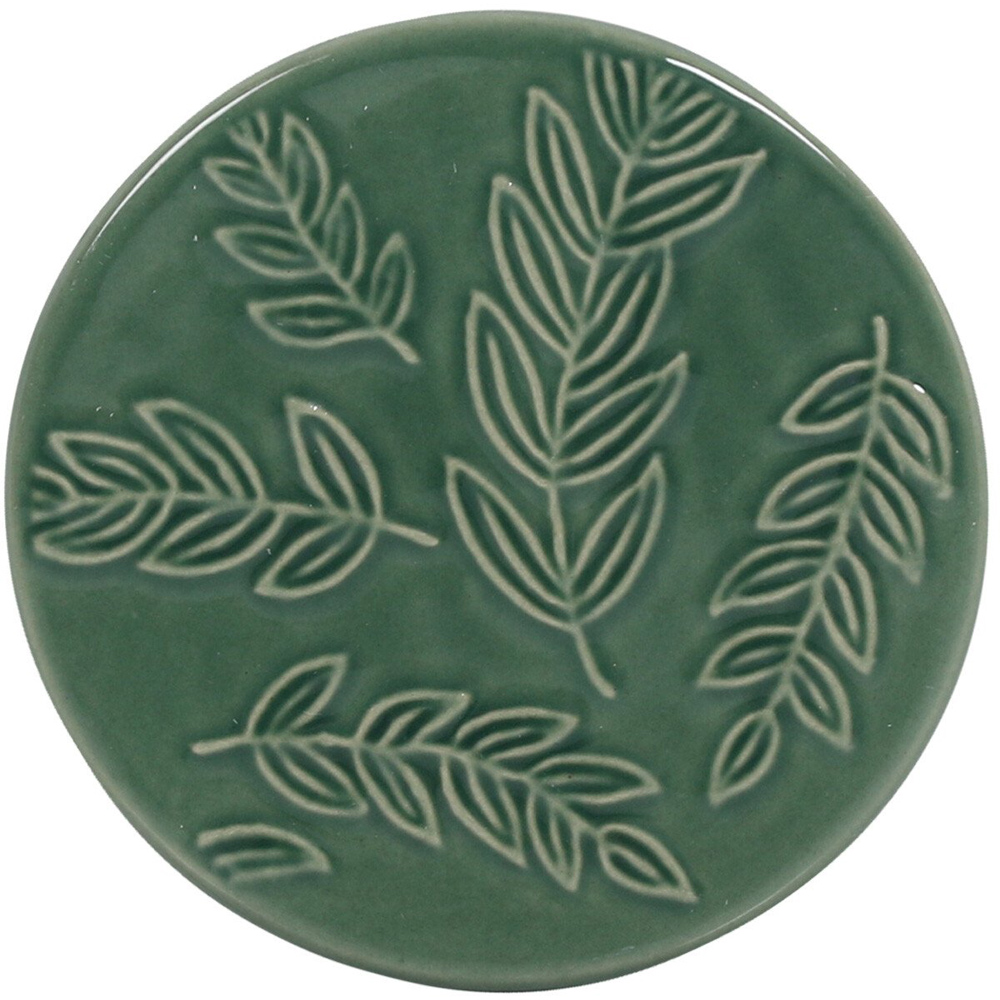 Botanical Ceramic Coaster Image 4