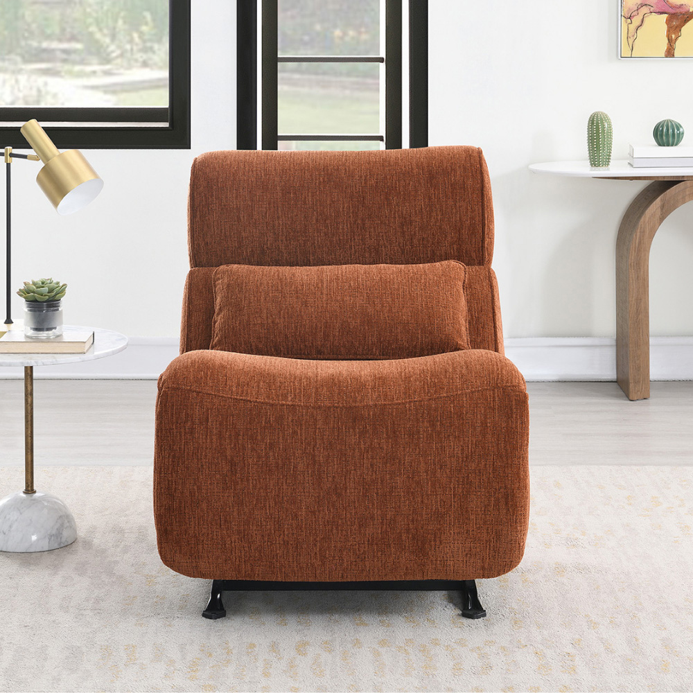 Inverin Deep Terra Manual Recliner Rocker Chair Image 4