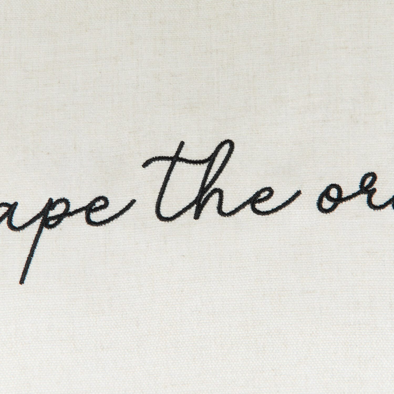 Escape Fringed Cushion - Natural Image 4