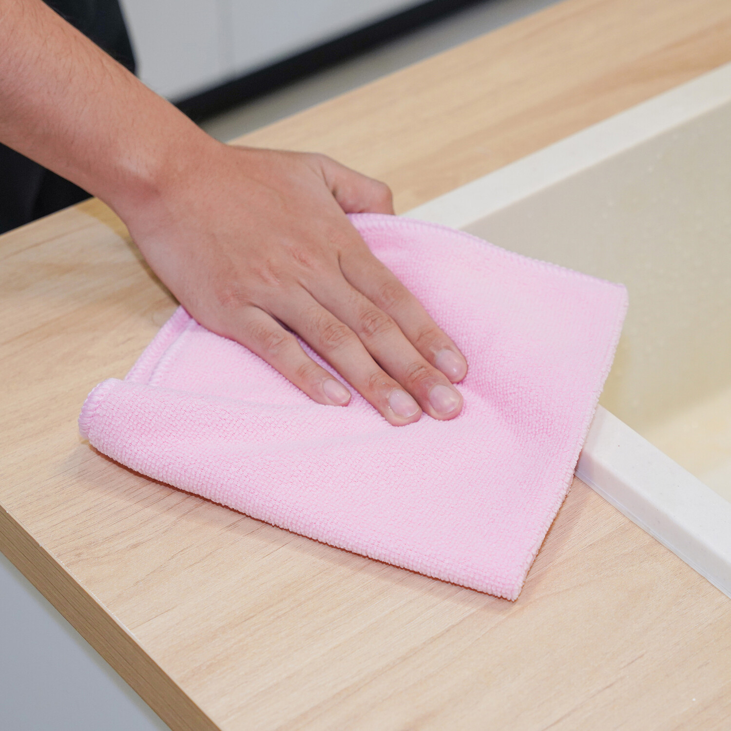 Pack of 3 Ghost Microfibre Cloths Image 3