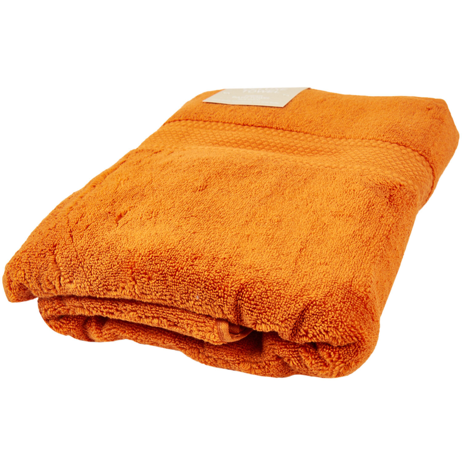 Deluxe Bath Towel - Pumpkin Image 2